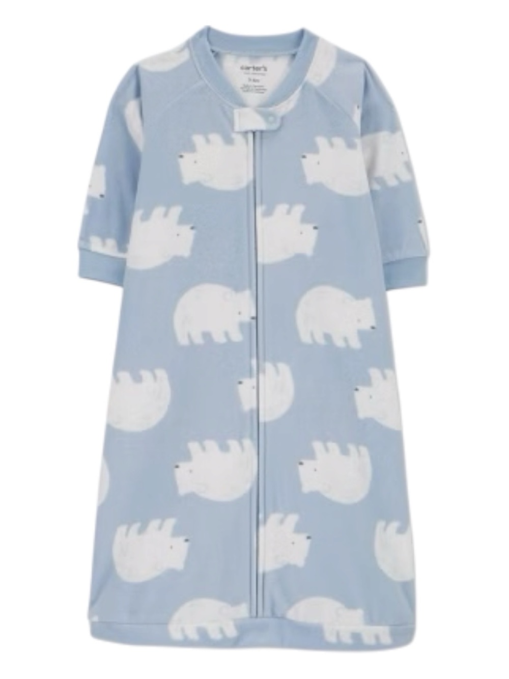 Carter’s Polar Bear Fleece Sleep Bag Sack Size 3-6 Months